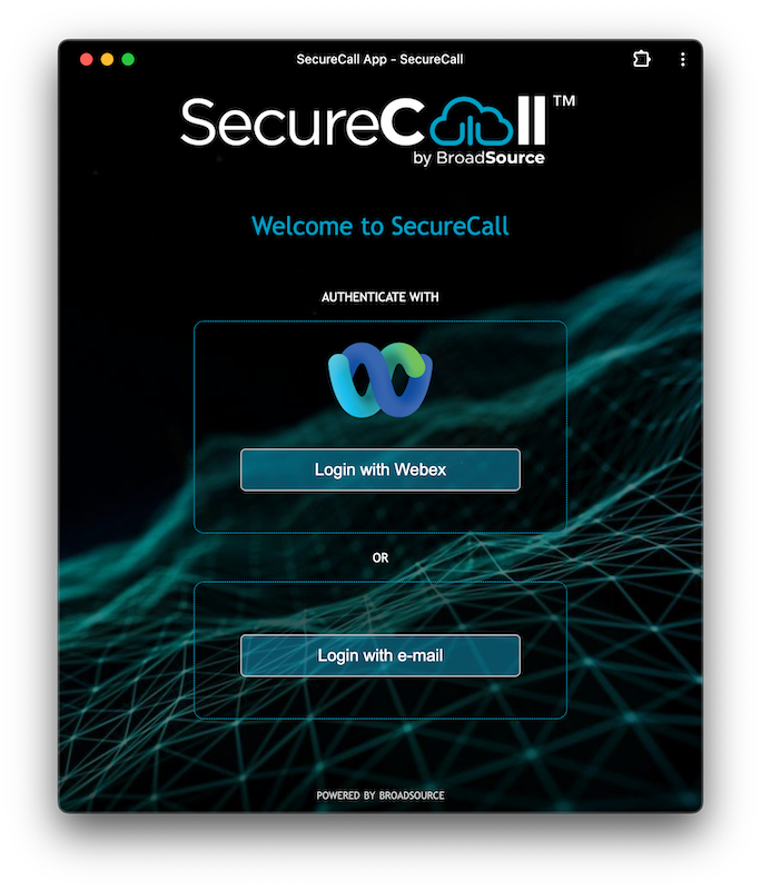 securecall-login-page
